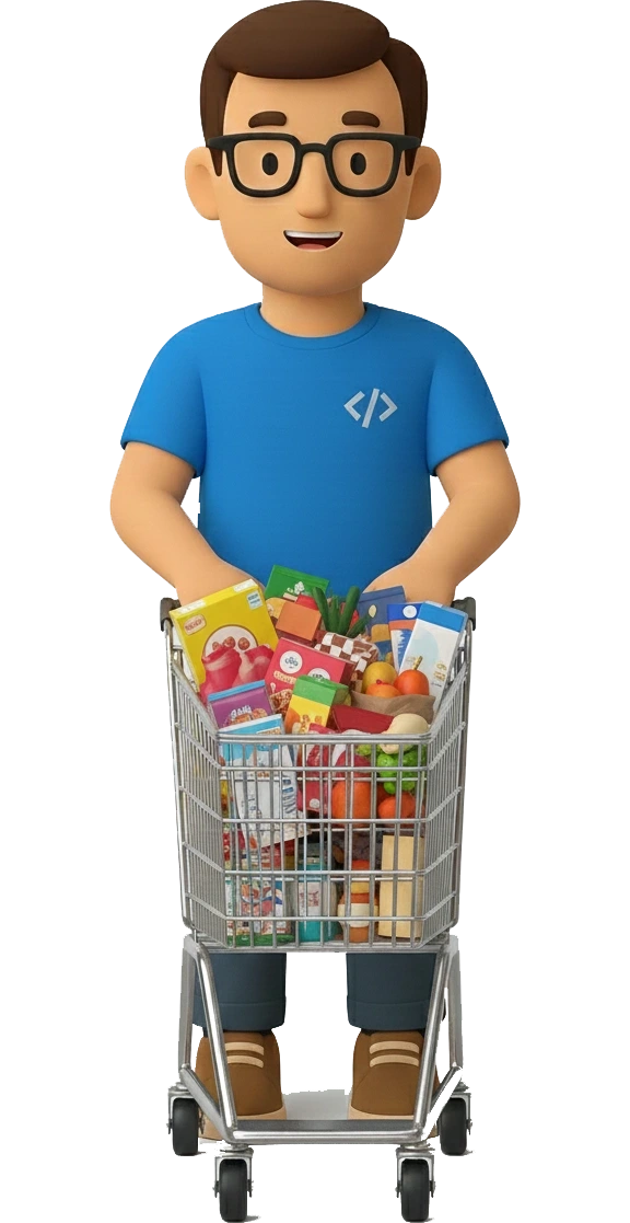 Webshop illusztráció